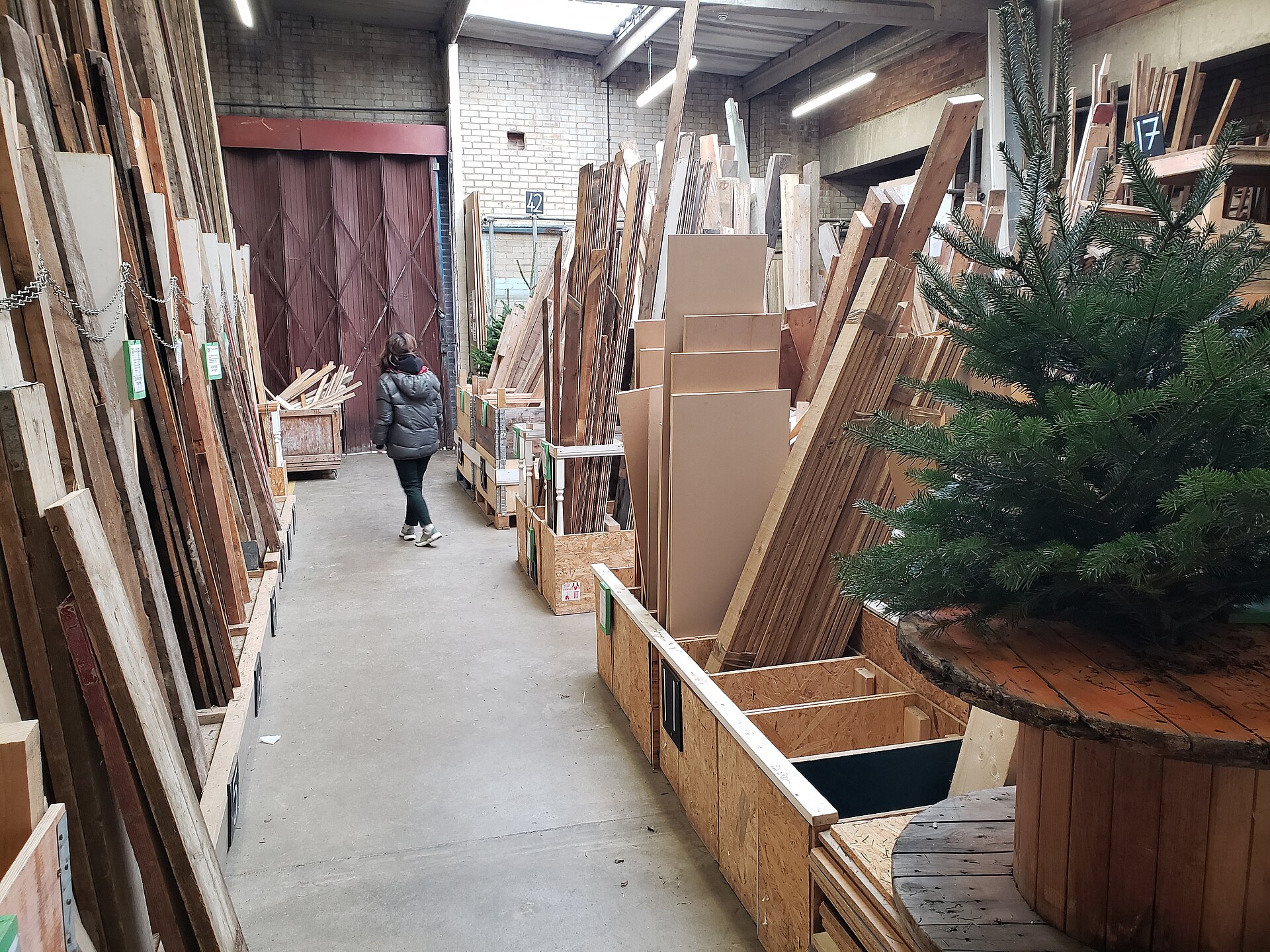 Recycled wood